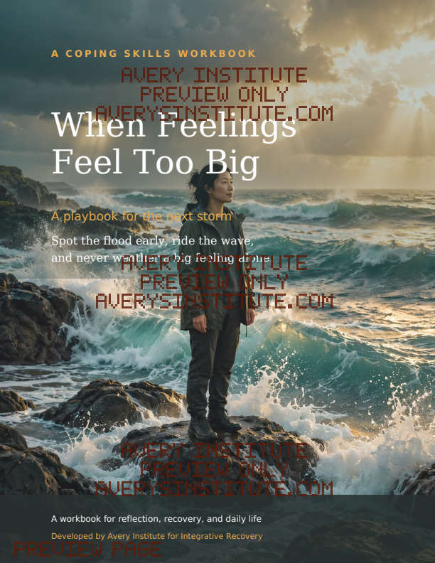 When Feelings Feel Too Big — Clinician Edition — Packet cover preview