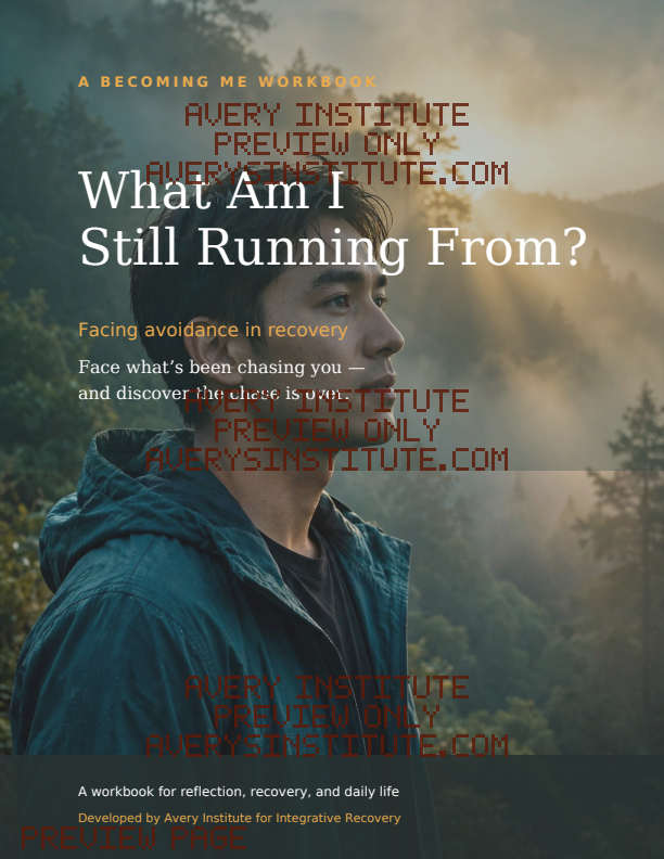 What Am I Still Running From? — Clinician Edition — Packet cover preview