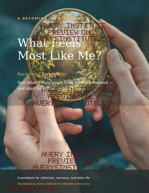 What Feels Most Like Me? — Clinician Edition — Packet cover preview