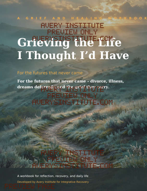 Grieving the Life I Thought I Would Have — Clinician Edition — Packet cover preview
