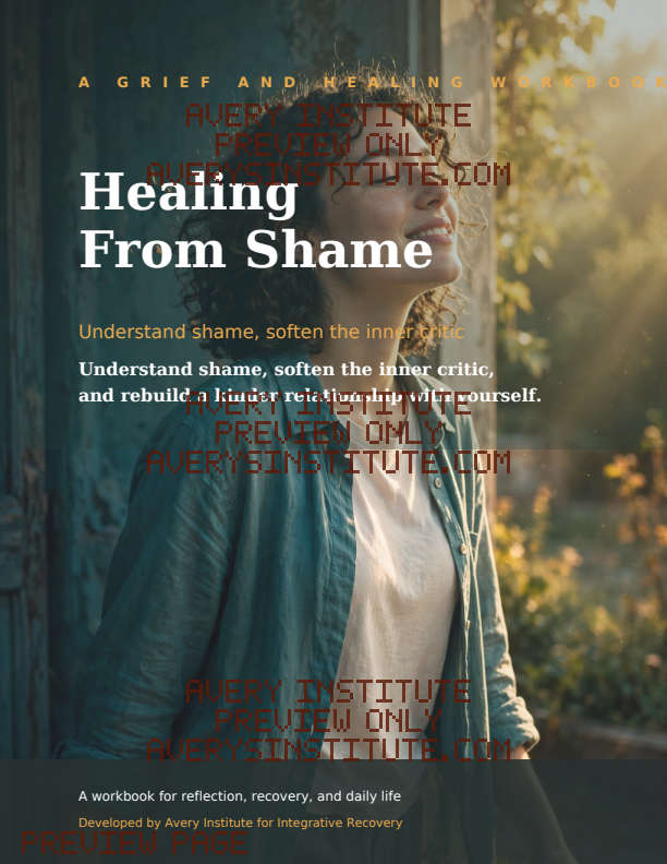 Healing From Shame — Clinician Edition — Packet cover preview