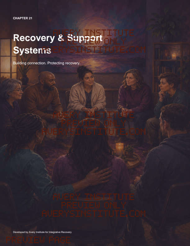 Recovery And SupportSystems printable recovery workbook preview