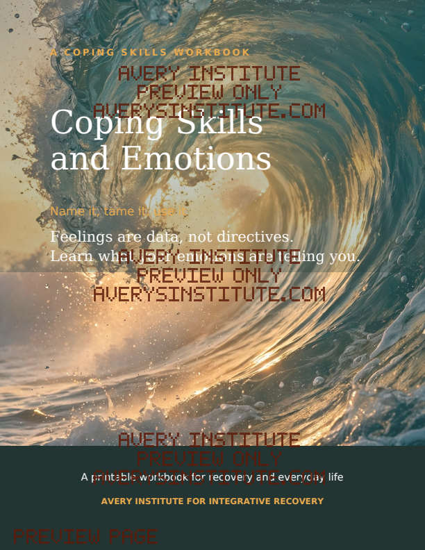 Coping Skills and Emotions — Clinician Edition — Packet cover preview