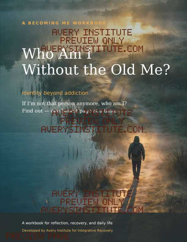 Who Am I Without the Old Me? — Clinician Edition — Packet cover preview