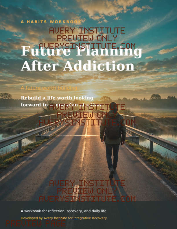 Future Planning After Addiction — Clinician Edition — Packet cover preview