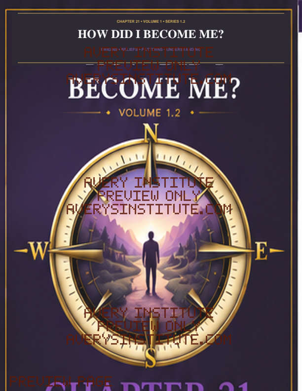 How Did I Become Me printable recovery workbook preview